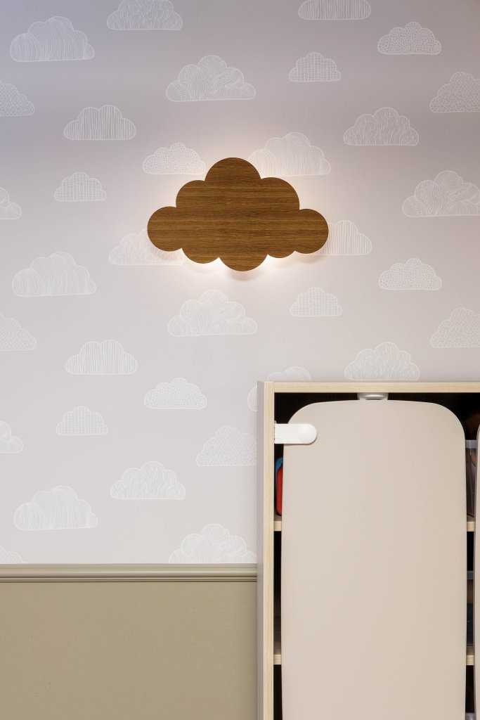 luminaire creche nuage