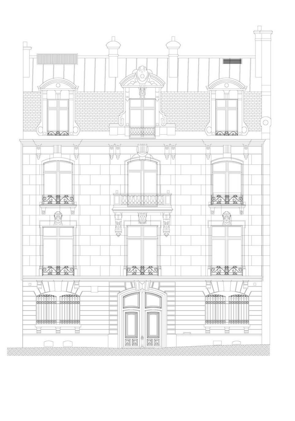 plan façade design and build