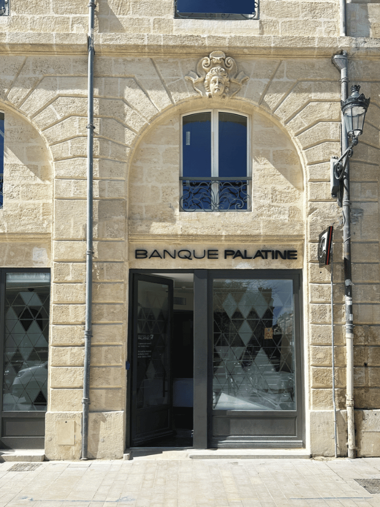 aménagement banque palatine bordeaux